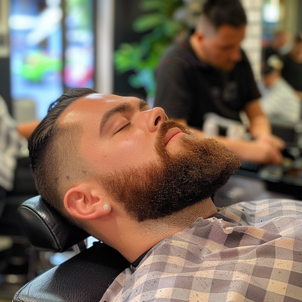 hair line beard trim