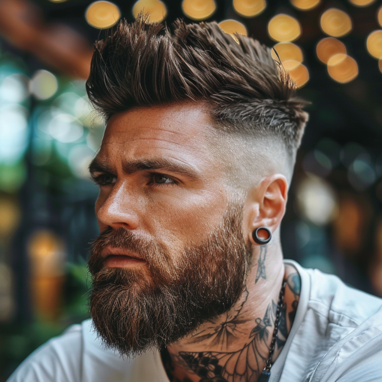 Mastering the Undercut and Beard Combo: Rugged Polished Look